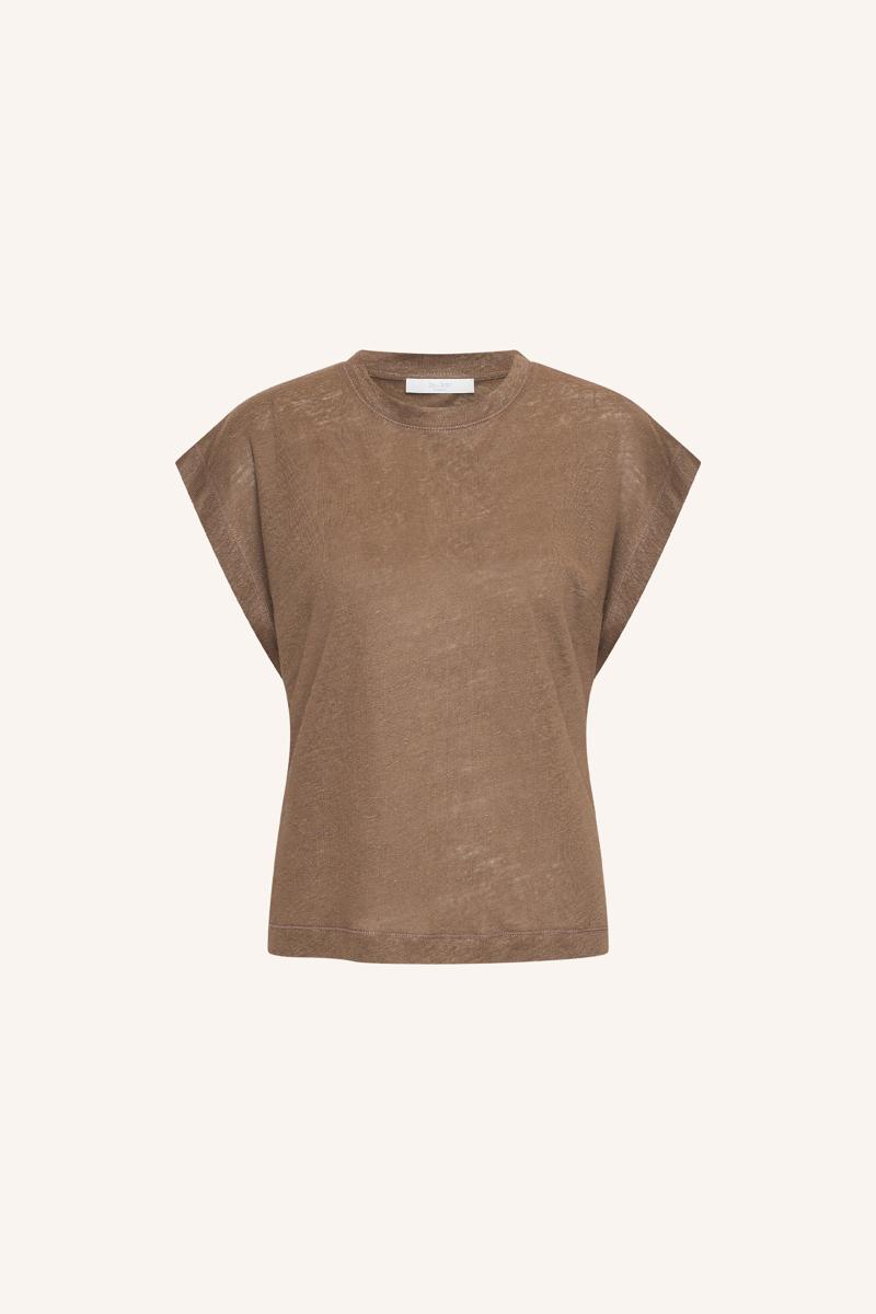 By-Bar Blouse Mason Linen top Bruin 2