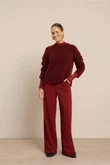 Studio Anneloes Pantalon Lexie bonded trou Rood 4