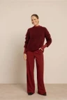 Studio Anneloes Pantalon Lexie bonded trou Rood 4