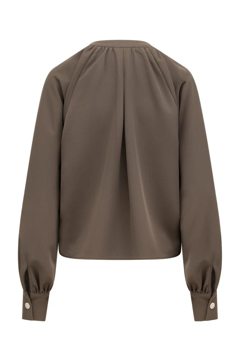 Label DOT Blouse 2621048 Taupe 2