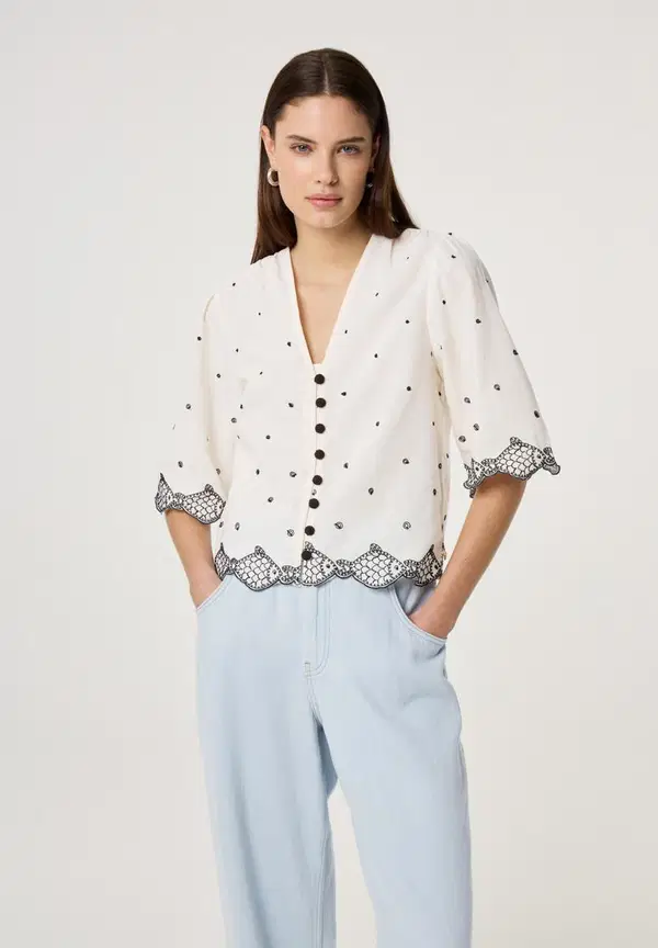 Fabienne Chapot Blouse Tylera Off-White 1