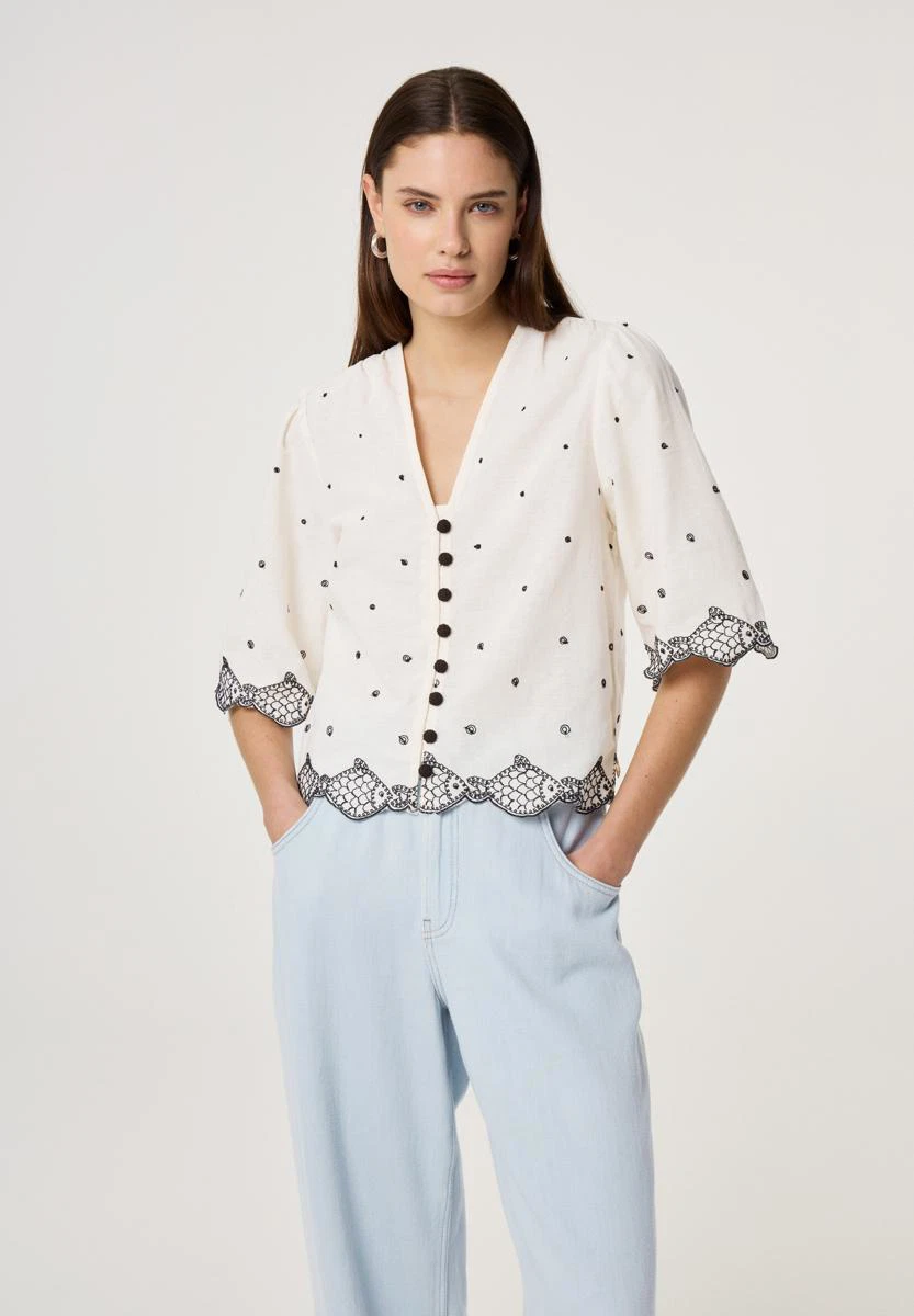 Fabienne Chapot Blouse Tylera Off-White 1