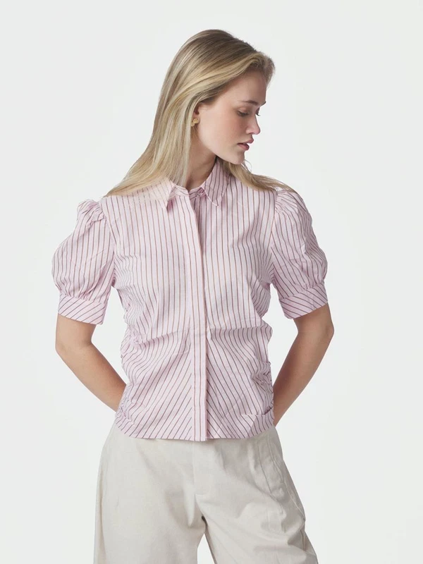 Neo Noir Blouse Frannie Roze 1