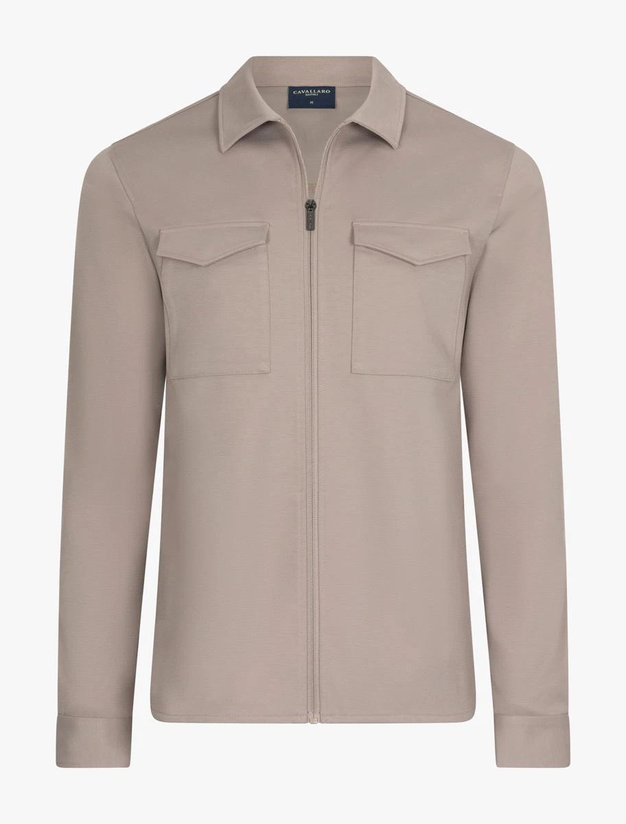 Cavallaro Overshirt 123265013 Beige 1