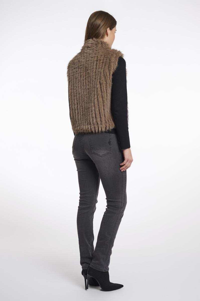 Rino & Pelle Bodywarmer Dava Bruin 2