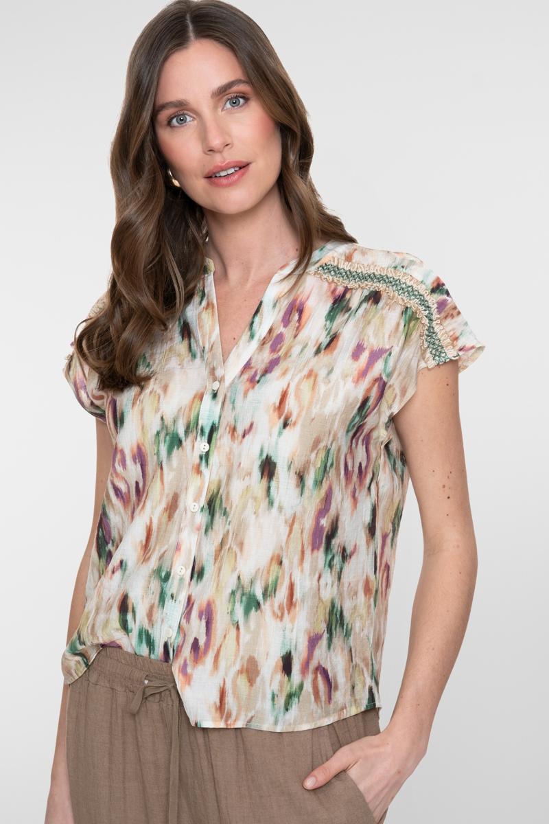 Geisha Blouse 63457-20 Beige 2