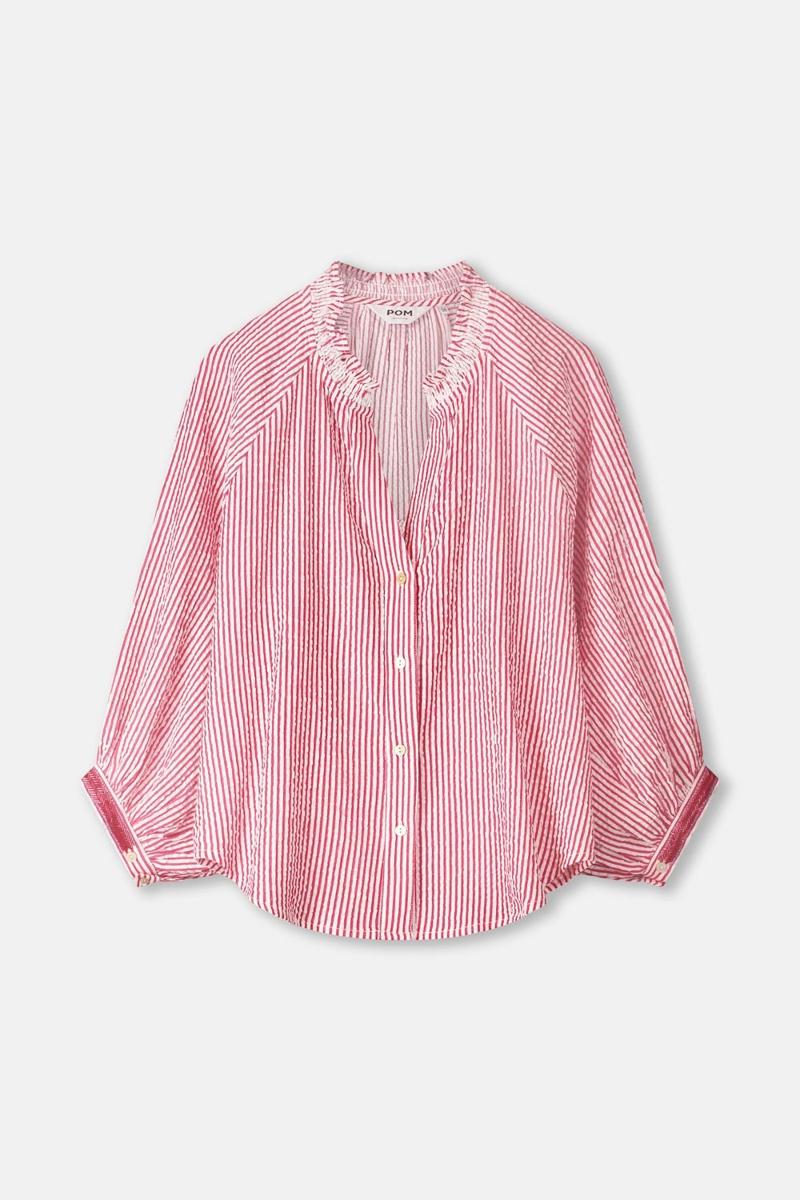 POM Amsterdam Blouse SP9585 Rood 2