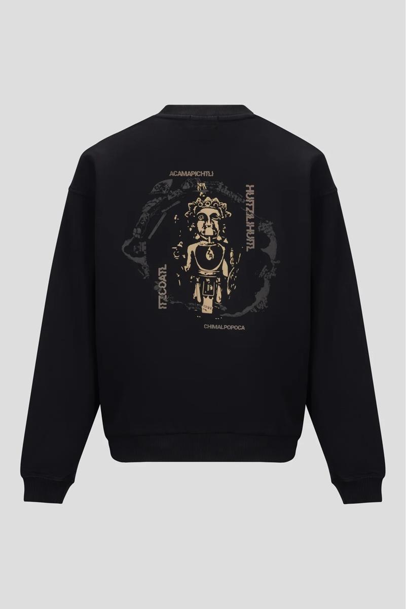 Zorro Azteca Sweater Tlatoani Zwart 1