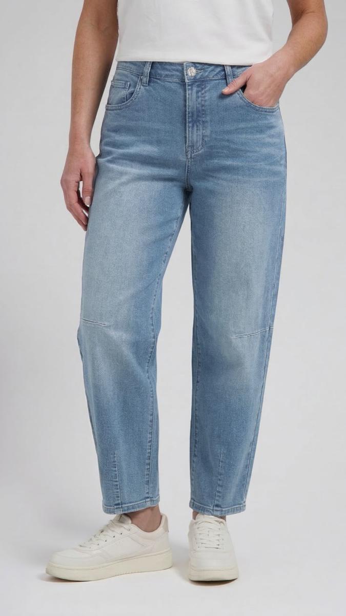 Florèz Jeans Tess Barrel Blauw 1
