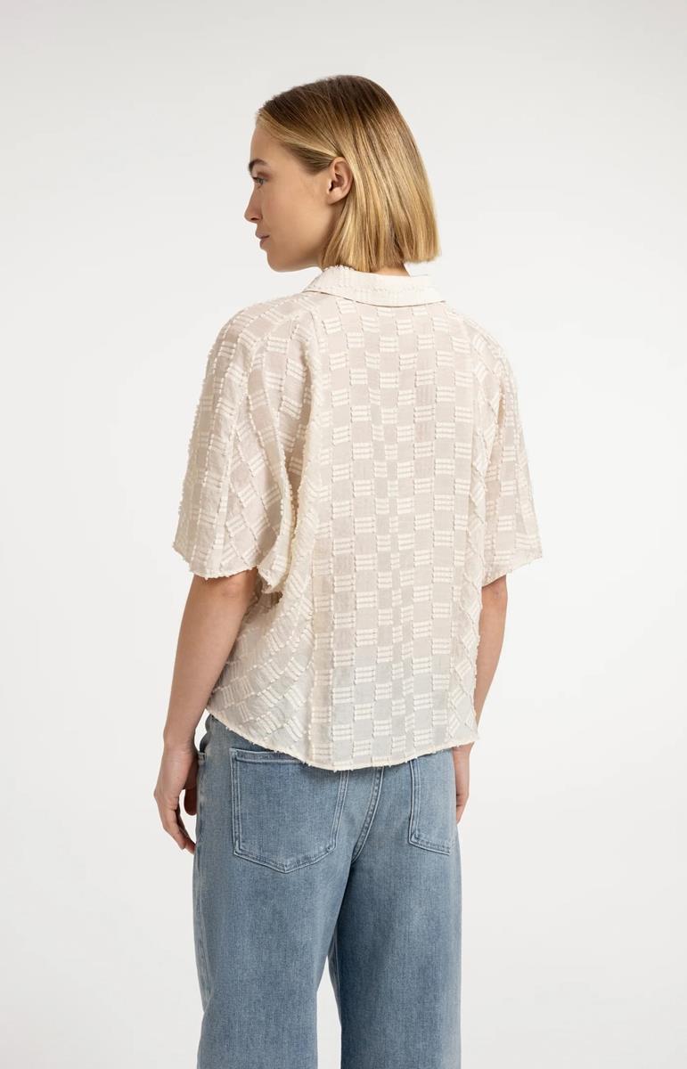 YAYA Blouse 01-201230-607 Beige 3