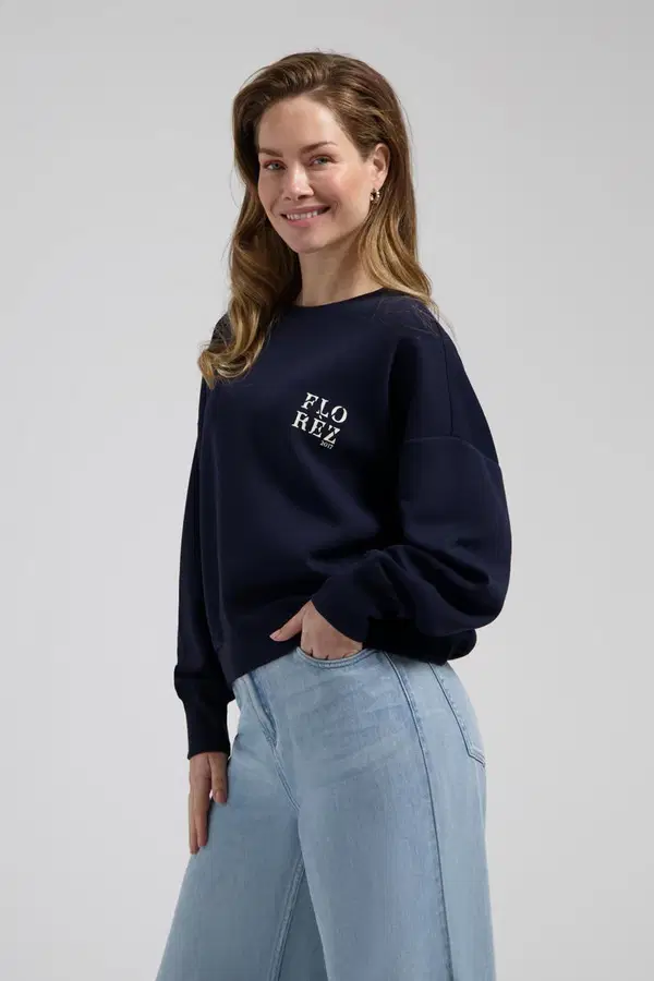 Florèz Sweater Ivy Blauw 1