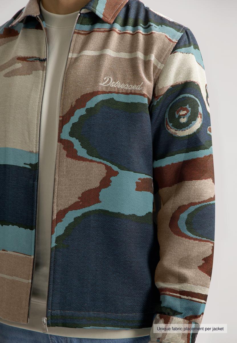 Dstrezzed Overshirt Carter Blauw 4
