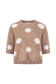 NUKUS Trui NKF03080 Taupe 1