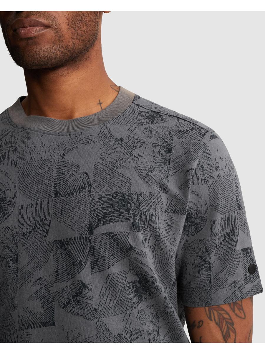 Cast Iron T-Shirt CTSS2604589 Grijs 6