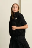 POM Amsterdam Gilet SP7343 Zwart 6