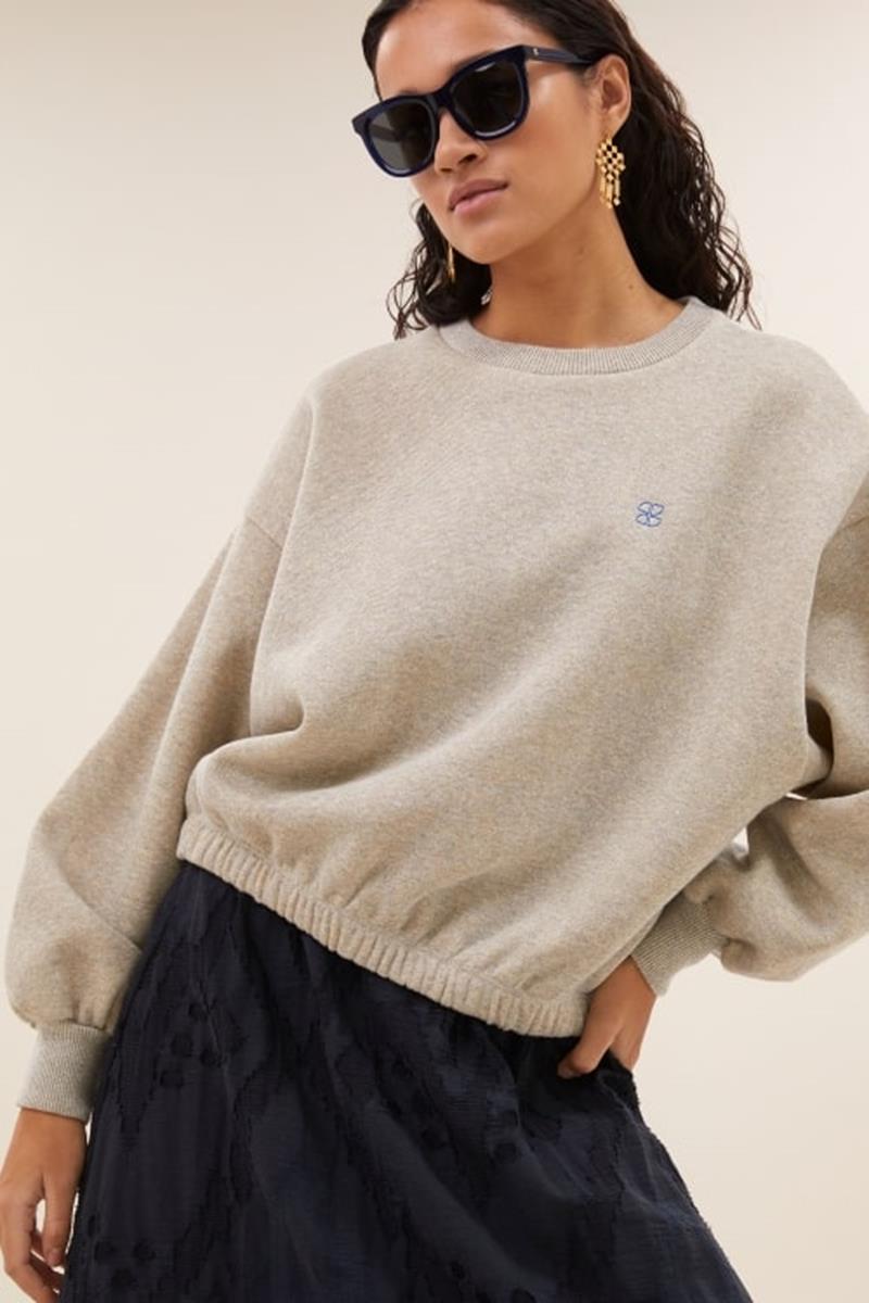 By-Bar Sweater Bodil Sparkle Goud 1