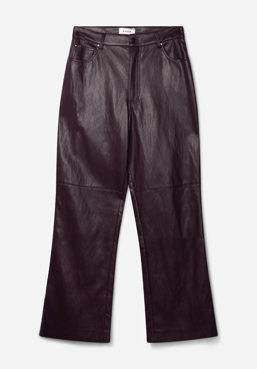 Aaiko Pantalon RIANNE PU 689 Rood 1