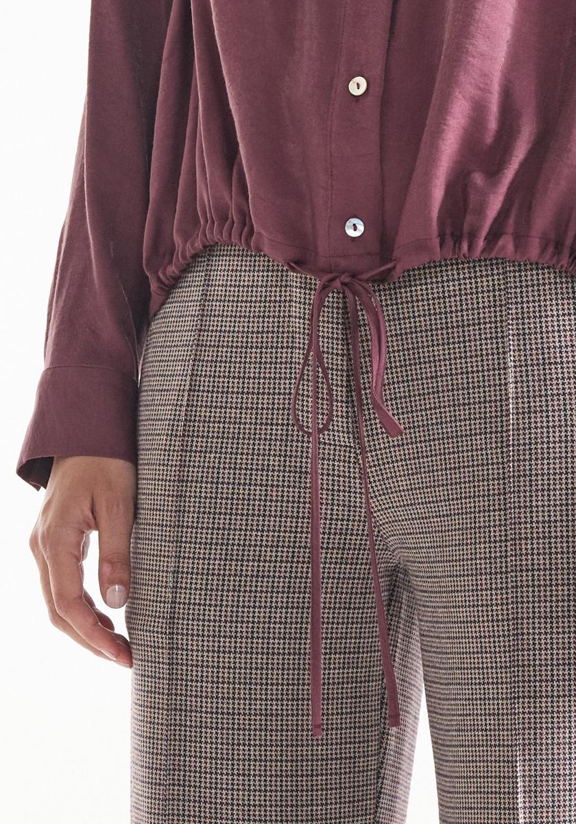 Jansen Amsterdam Pantalon ALEIDOU W26 Rood 4