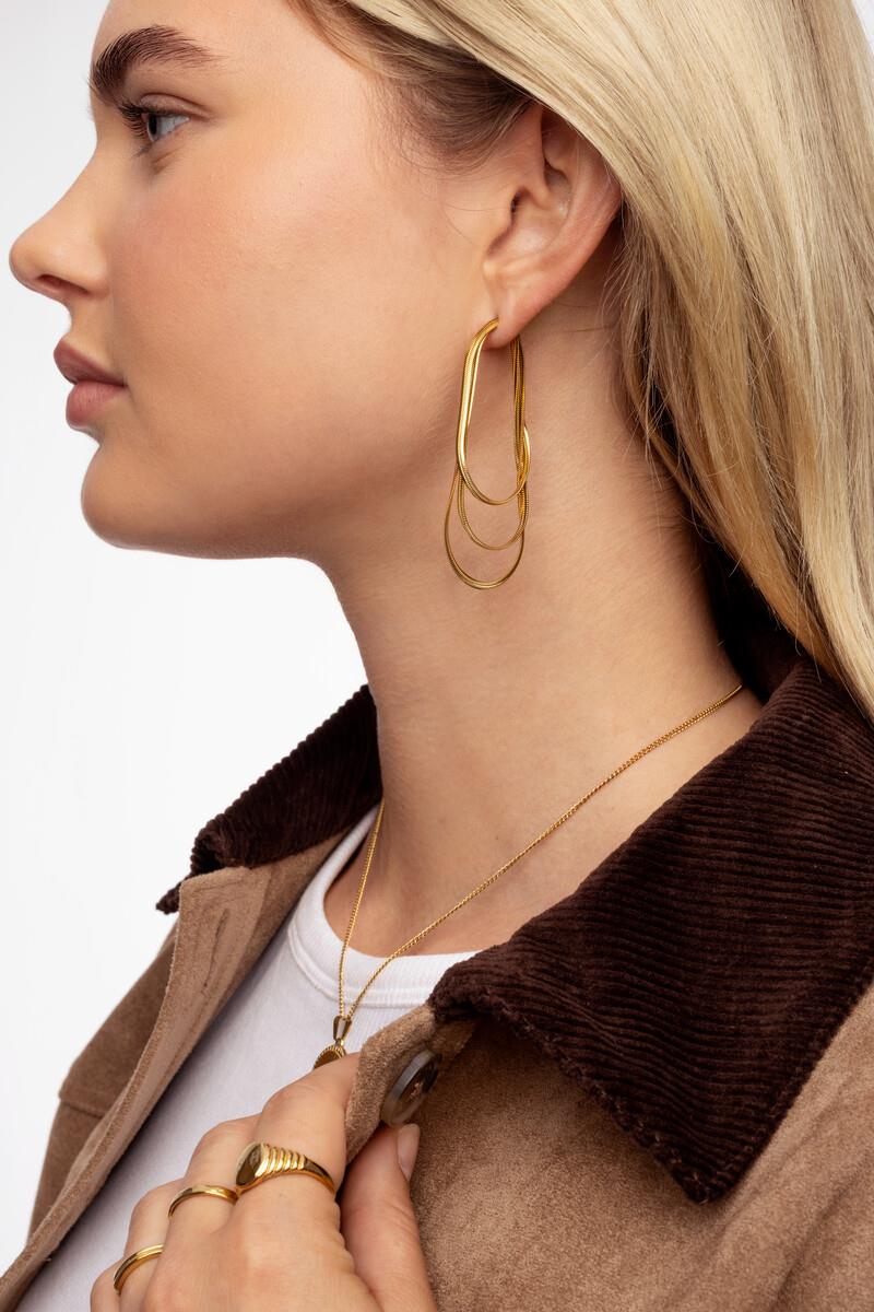 My Jewellery Oorbellen MJ14617 Goud 2