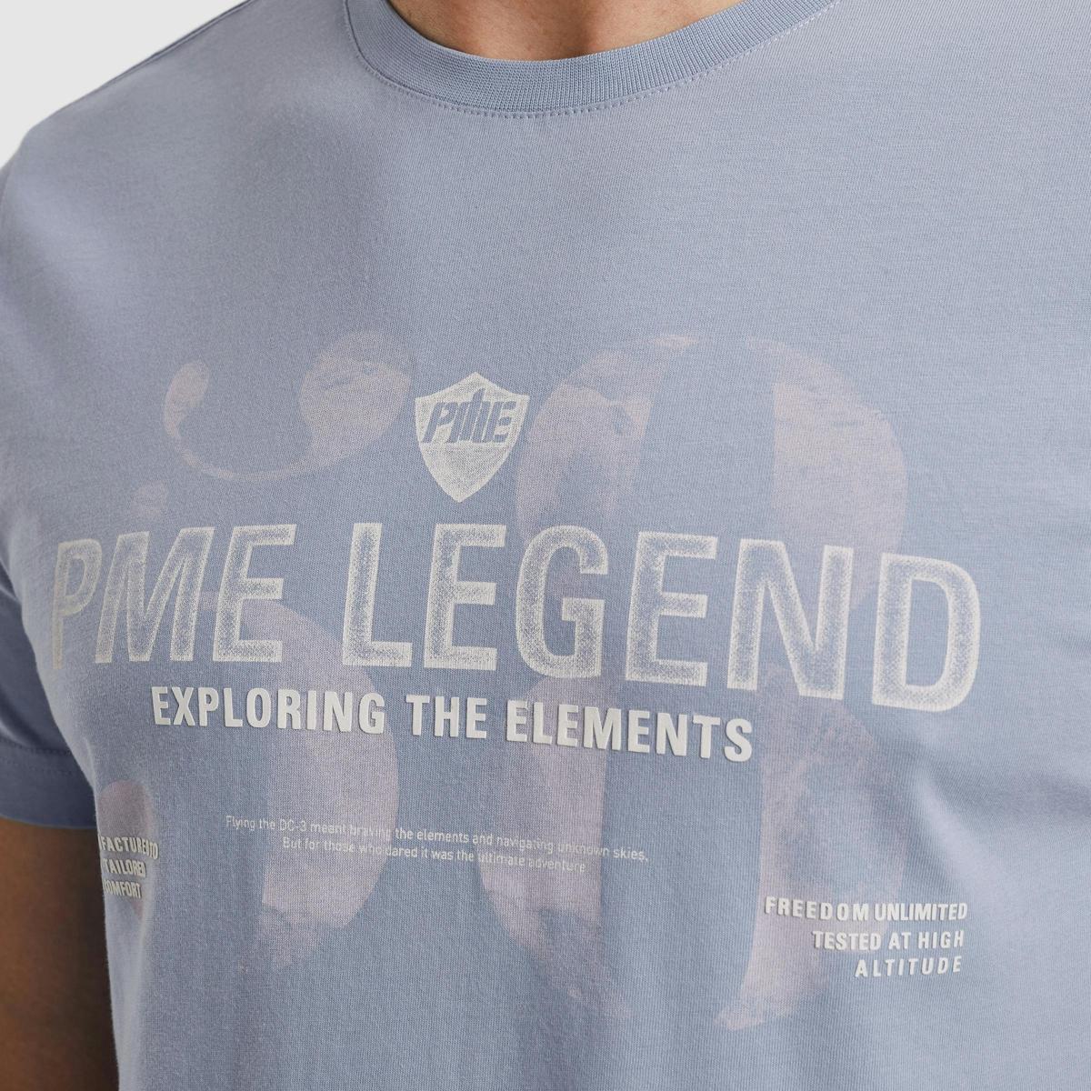 PME Legend T-Shirt PTSS2511526 Blauw 5