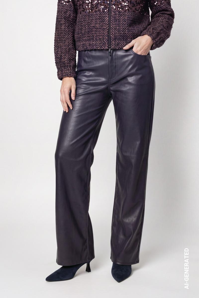 Monari Pantalon 810589 Blauw 1