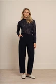 Studio Anneloes Longsleeve Reagan lace top Blauw 6