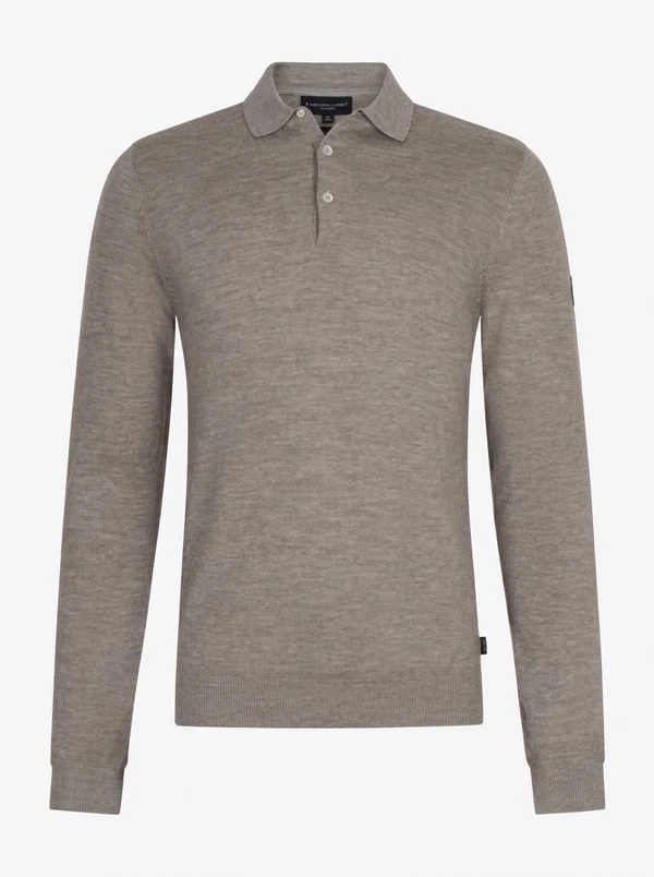Cavallaro Polo Merino Taupe 1
