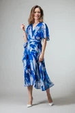 Label DOT Jurk Stella Blauw 1