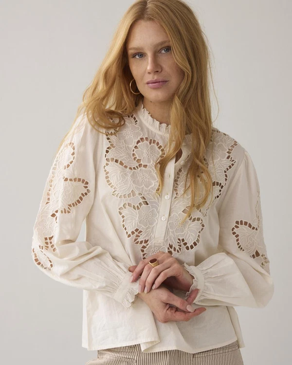 Summum Blouse 2s3448-12420 Off-White 1