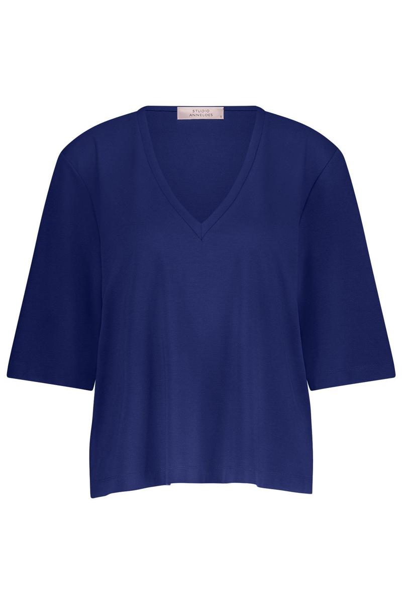 Studio Anneloes T-Shirt Fiore Blauw 2