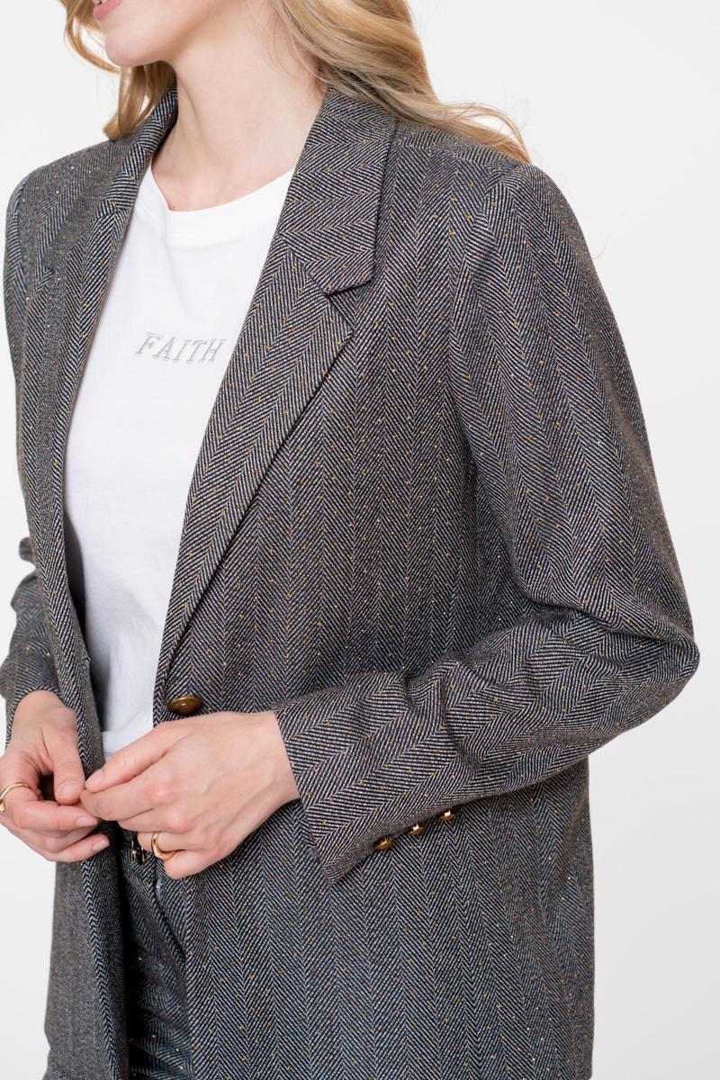 Geisha Blazer 55522-10 Grijs 4