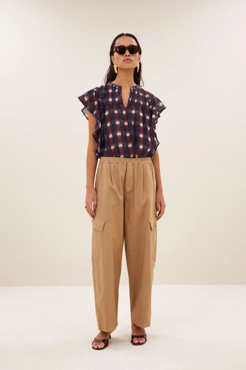 By-Bar Pantalon 26418036 Bruin 1