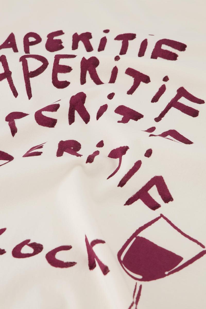 Fabienne Chapot T-Shirt Rose Wine T-shirt Off-White 4