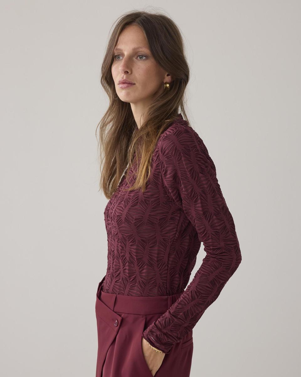 Summum Blouse 3s5066-30648 Rood 4