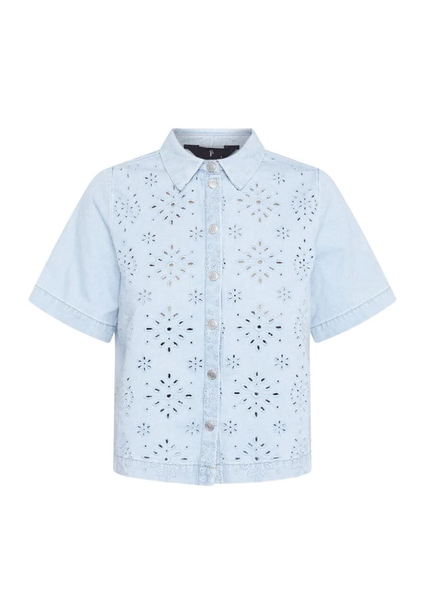 Sisters Point Blouse Elsana-Sh1 Blauw 2