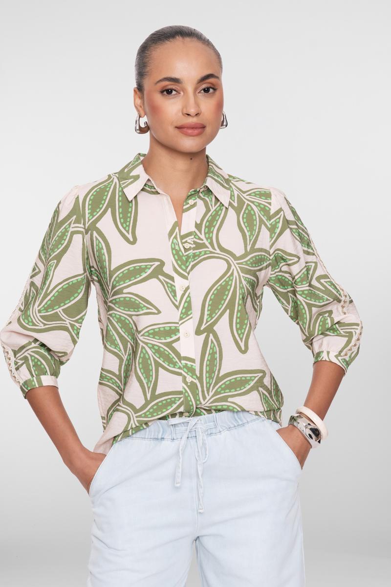 Geisha Blouse 63449-20 Groen 1