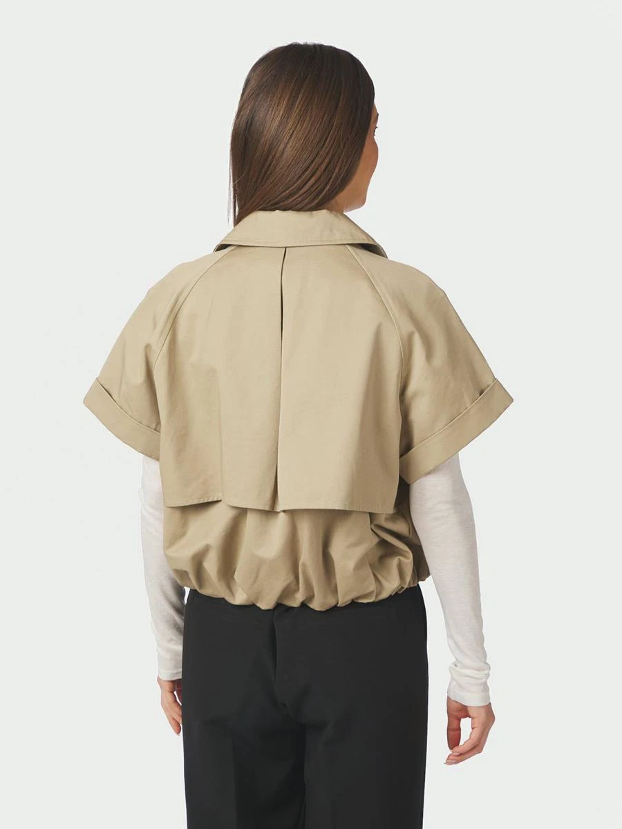 Neo Noir Blouse Lisha Taupe 3