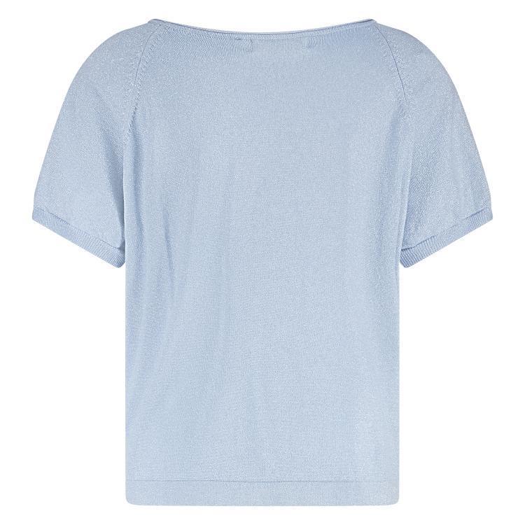 NUKUS T-Shirt Anita Lurex Blauw 1