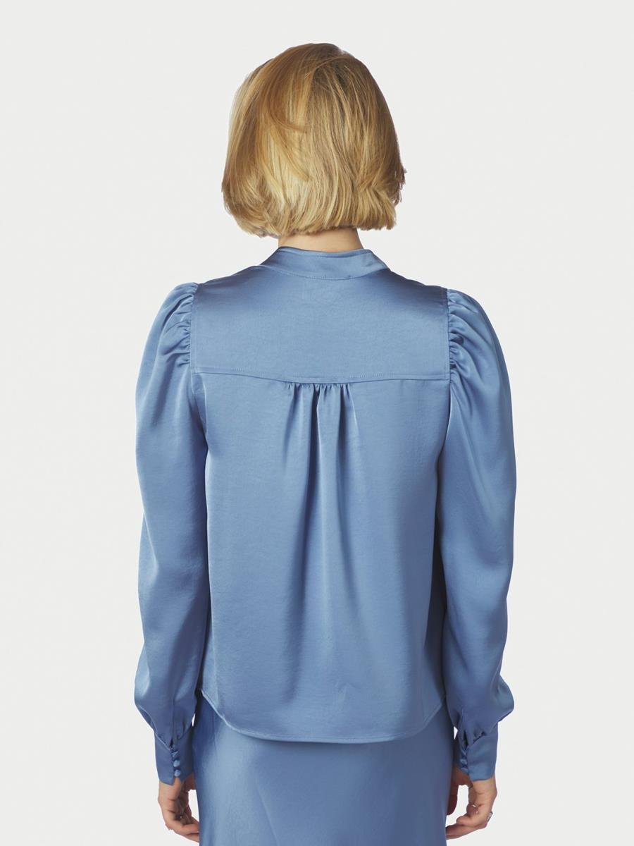 Neo Noir Blouse Rosslyn Blauw 3