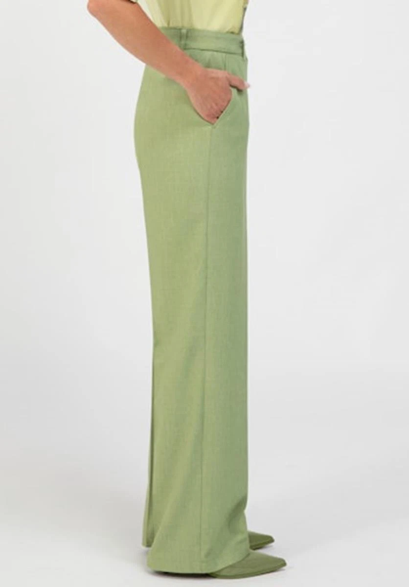 Bianca Pantalon Parigi Groen 4