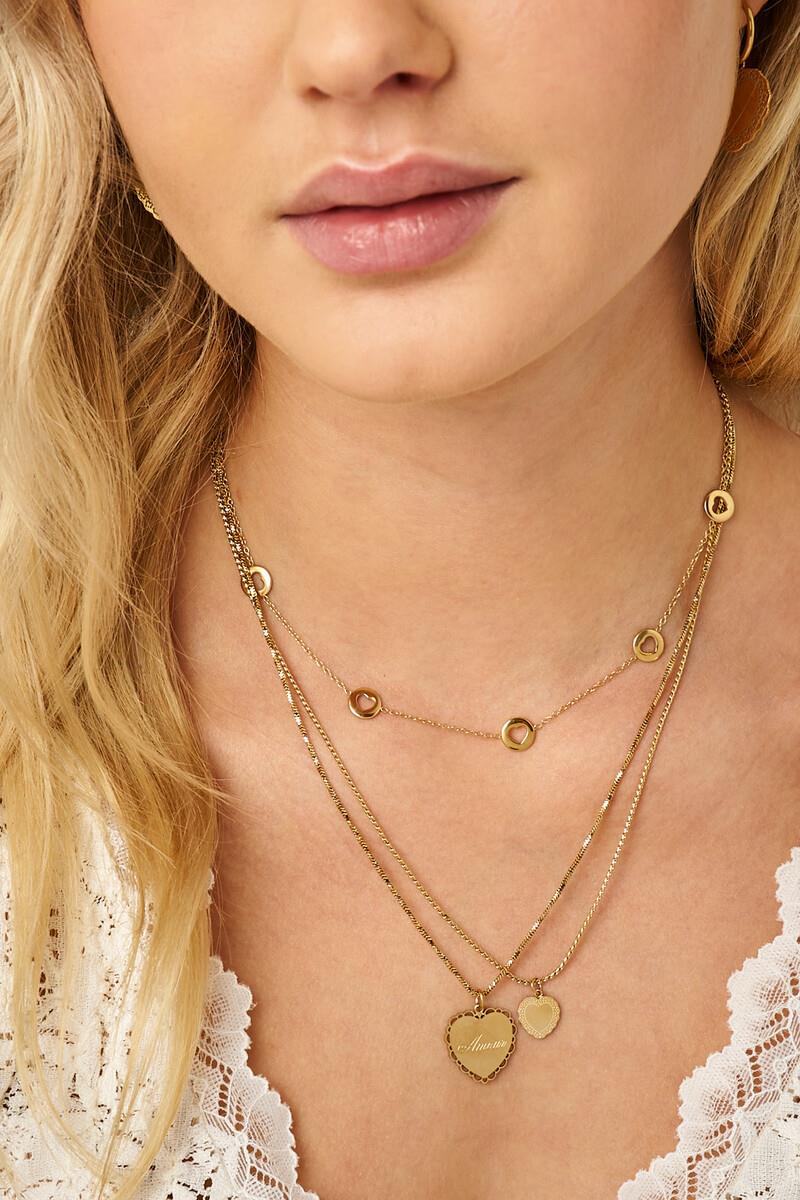 My Jewellery Ketting MJ15263 Goud 2