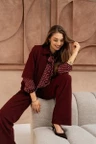 &Co Woman Blazer Ginni Rood 4