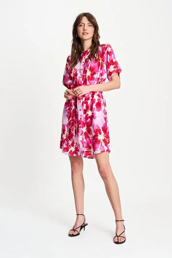 POM Amsterdam Jurk SP9590 Roze 1