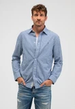 Butcher of Blue Overhemd M2614009 Blauw 4