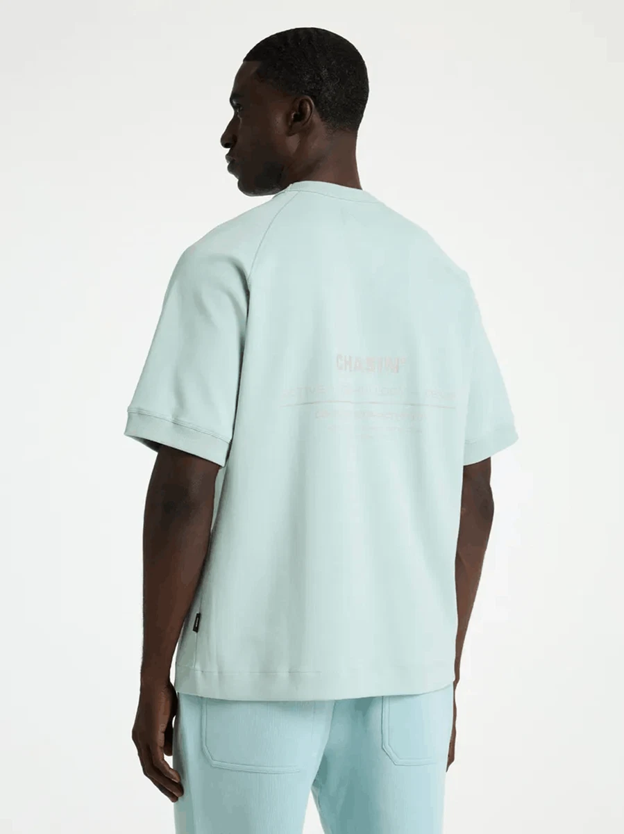 CHASIN T-Shirt Parker Blauw 1