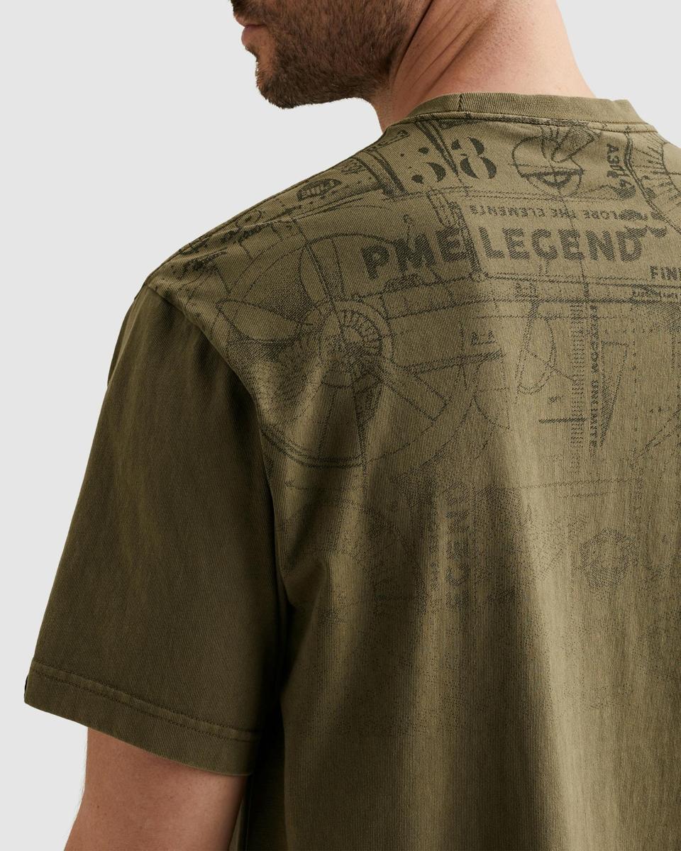 PME Legend T-Shirt PTSS2602557 Groen 5