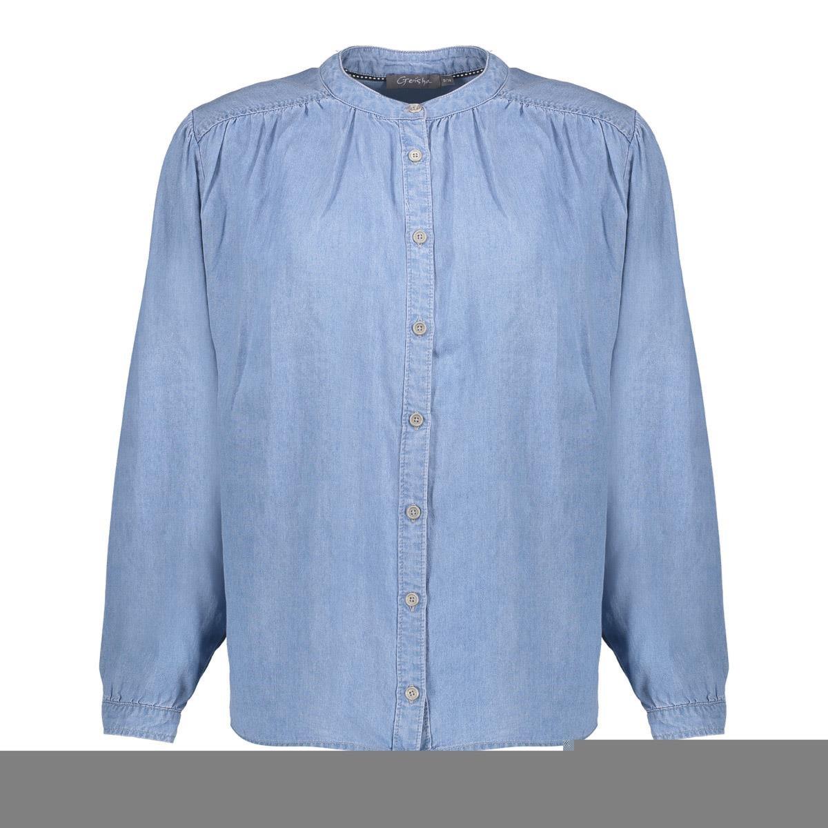 Geisha Blouse 63015-10 Blauw 2