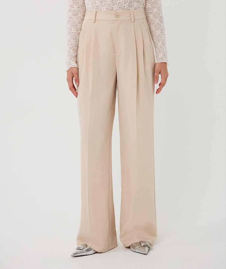 EsQualo Pantalon SP26.10040 Beige 1