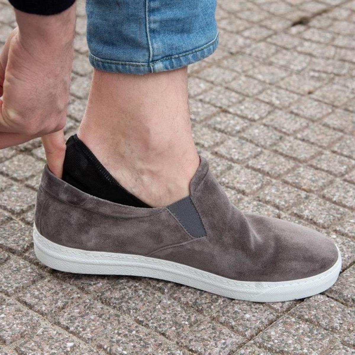 Carlo Lanza Sokken 400 Invisible Blauw 3