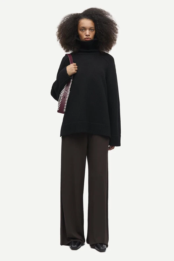 Samsøe Samsøe Pantalon Saumi Bruin 1